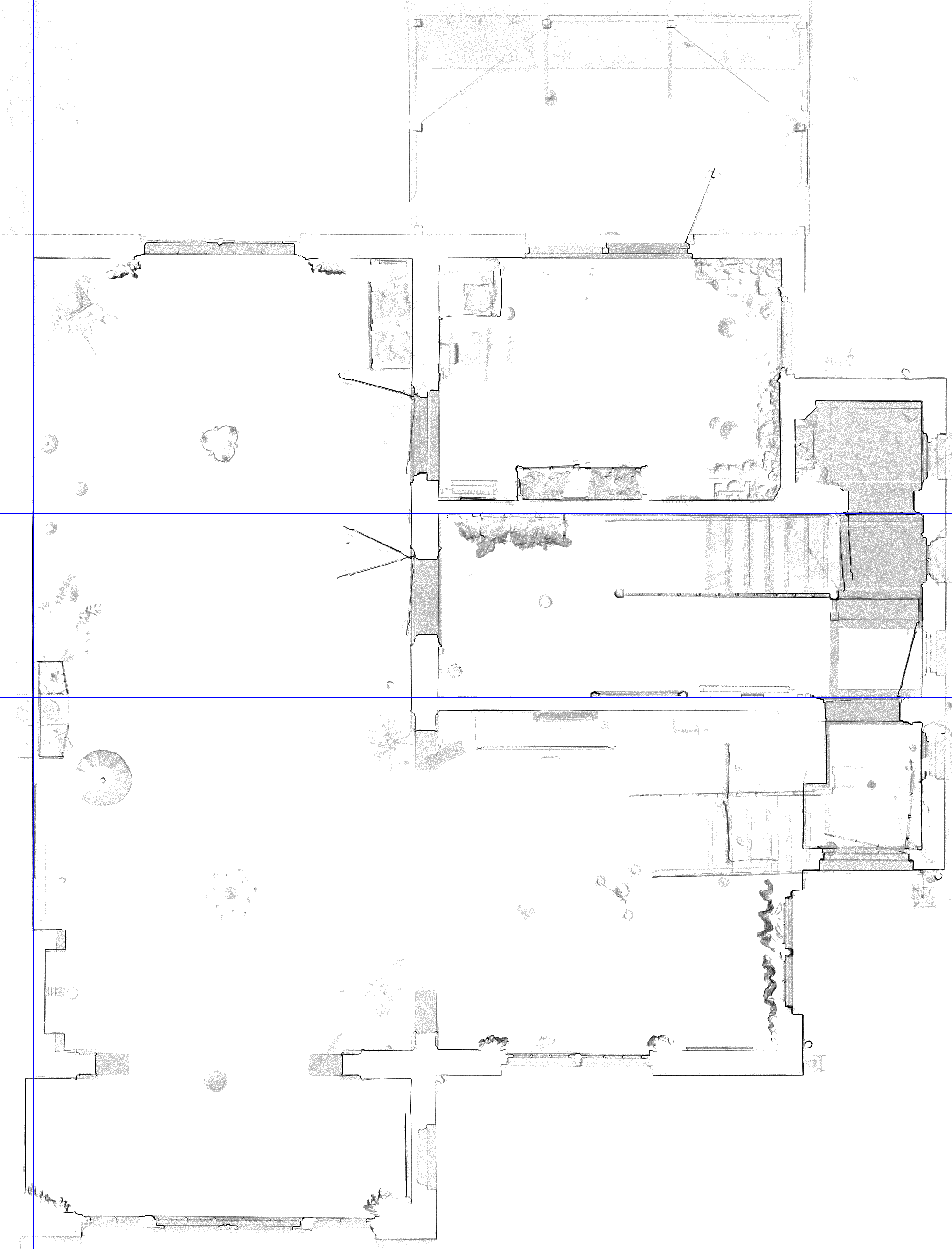 Plans and elevations from Laser Scans