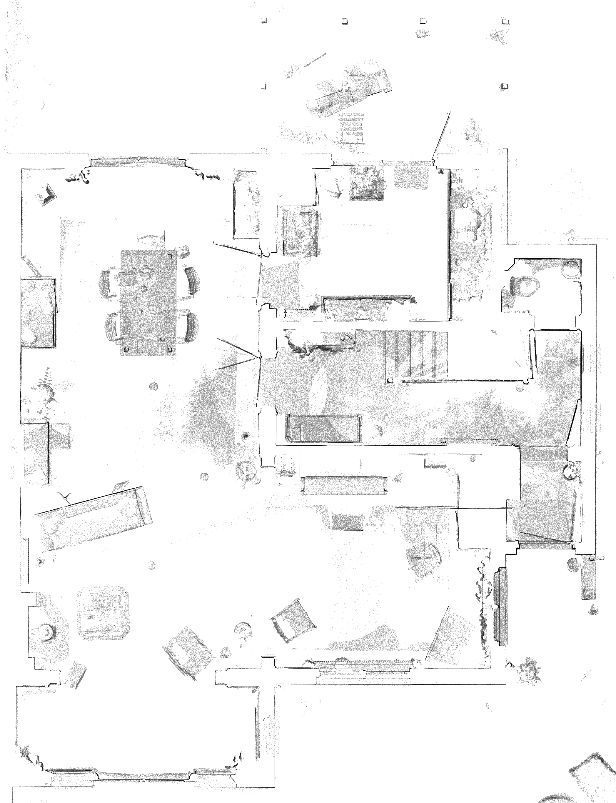 Plans and elevations from Laser Scans