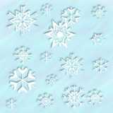 texture: snowflakes